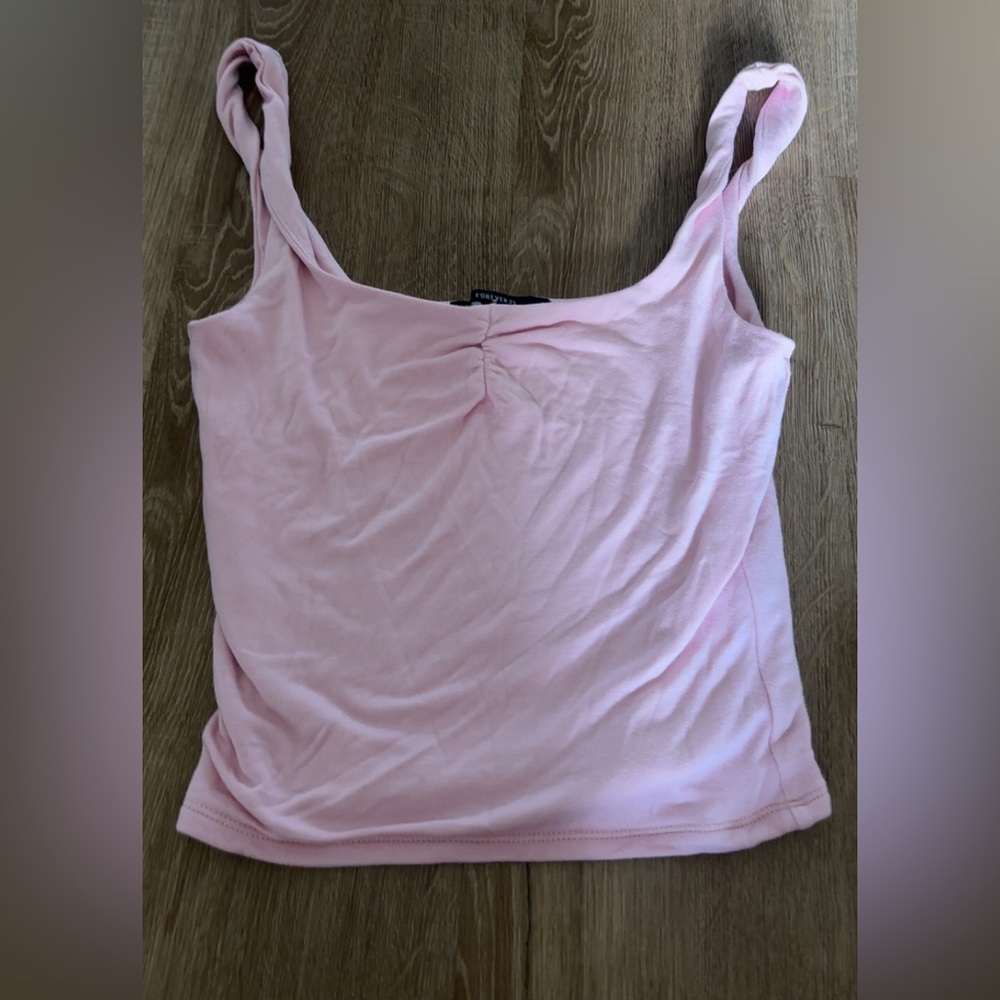 Forever 21 Light Pink Tank Top